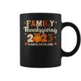 Family Thanksgiving 2023 Thankful For My Tribe Fall Autumn Coffee Mug