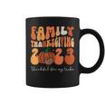 Family Thanksgiving 2023 Thankful For My Tribe Group Pumpkin Coffee Mug