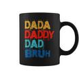 Fathers Day 2023 Funny Dad Daddy Retro Coffee Mug