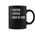 Fathers Day From Church Pastor Dad Man Of God Coffee Mug