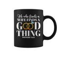 He Who Finds A Wife Finds A Good Thing Couple Matching Coffee Mug