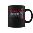 Fireworks Director If I Run You Run 4Th Of July Usa Flag Coffee Mug
