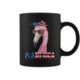 Flamingo 4Th Of July Flamerica Patriotic Coffee Mug