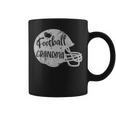 Football Grandma Fun Supportive American Football Grandma Coffee Mug