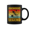 Fourth Of July Fireworks Legend Funny Independence Day 1776 Coffee Mug