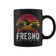 Fresno California Ca Vintage Retro Distressed Style Coffee Mug