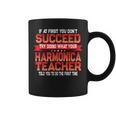 Fun Harmonica Teacher School Music Quote Coffee Mug