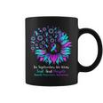 Fun In September We Wear Teal And Purple Suicide Preventions Coffee Mug
