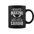 Bladesmith Knife Making Is My Cardio Blacksmith Anvil Coffee Mug