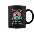 Bookworm Teacher Librarian Reading Donut Pun Literacy Coffee Mug
