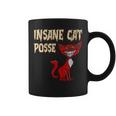 Cat Insane Cats Posse Scary Kitten Clown Horror Scary Coffee Mug Cat Insane Cats Posse Scary Kitten Clown Horror Scary Coffee Mug