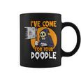 Dog Groomer Reaper Brush Your Dog Grooming Halloween Coffee Mug
