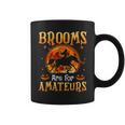 Halloween Horses Witch Brooms Are For Amateurs Coffee Mug