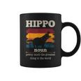 Hippo Definition Cool Hippo Animals Humor Hippopotamus Coffee Mug