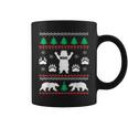 Hug Bear Ugly Christmas Sweaters Coffee Mug