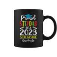 Funny Proud Stepdad Of A Class Of 2023 5Th Grade Graduate Coffee Mug