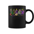 Funny Teacher Mardi Gras Parade Festival Family Matching Coffee Mug