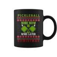 Ugly Christmas Sweater Kitchen Ace Pickleball Player Coffee Mug