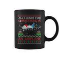 Ugly All I Want For Christmas Is A Airplane Coffee Mug