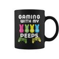 Gaming With My Peeps Easter Gamer Video Game Lover Coffee Mug