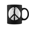 Ghost Peace Sign Coffee Mug