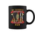 Gift For Mother Of Firefighter Mom Fire Department Pride Coffee Mug