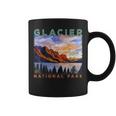 Glacier National Park Retro Us Montana Vintage Parks Coffee Mug
