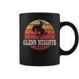 Glenn Heights Tx Vintage Country Western Retro Coffee Mug