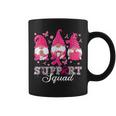 Gnome Support Squad Breast Cancer Awareness Gnomies Coffee Mug
