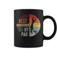 Golf Best Godfather By Par Grandpa Golfer Fathers Day Coffee Mug