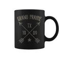 Grand Prairie Tx Vintage Distressed Style Home City Coffee Mug