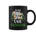 Grandma Of The Wild One Zoo Birthday Safari Jungle Animal Coffee Mug