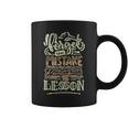 Groovy Forget The Mistake Remember The Lesson Retro Coffee Mug