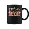 Groovy School Nurse Appreciation Week Back To School Coffee Mug
