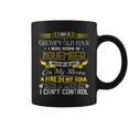 Grumpy Old Man Born In November With Heart On Sleeve Coffee Mug
