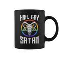 Hail Gay Satan Lgbtq Pride Satanist Pentagram Coffee Mug