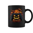 Halloween Gaming Jack O Lantern Pumpkin Face Controller Coffee Mug