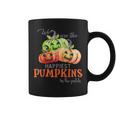 Happiest Pumpkin In The Patch Horror Scary Halloween Scary Halloween Coffee Mug