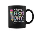 Happy First Day Lets Do This Welcome Back To School Tie Dye Coffee Mug