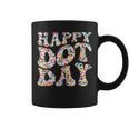 Happy International Dot Day Colorful Polka Dot Groovy Coffee Mug