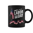 Happy Labor Day Graphic For American Workers Coffee Mug