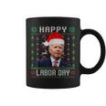 Happy Labor Day Joe Biden Christmas Ugly Sweater Coffee Mug