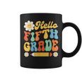 Hello Fifth 5Th Grade Back To School Teachers Kids Girls Coffee Mug