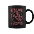 Here For A Good Time Cowboy Cowgirl Western Country Music Coffee Mug