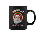 Ho Ho Ho Homosexual Holigays Lgbt Ugly Christmas Sweater Coffee Mug