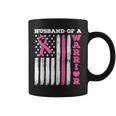 Husband Of A Warrior Breast Cancer Awareness Coffee Mug
