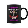 Hysterectomy Flowers Women Clothing Funny Uterus Fibroid Gift For Womens Coffee Mug