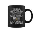 I Am The Storm Us Army E8 First Sergeant Coffee Mug