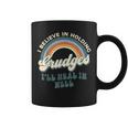 I Believe In Holding Grudges Ill Heal In Hell Retro Rainbow Coffee Mug
