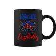 I Like How She Explodes Funny Women Men 4Th Of July Couple Coffee Mug